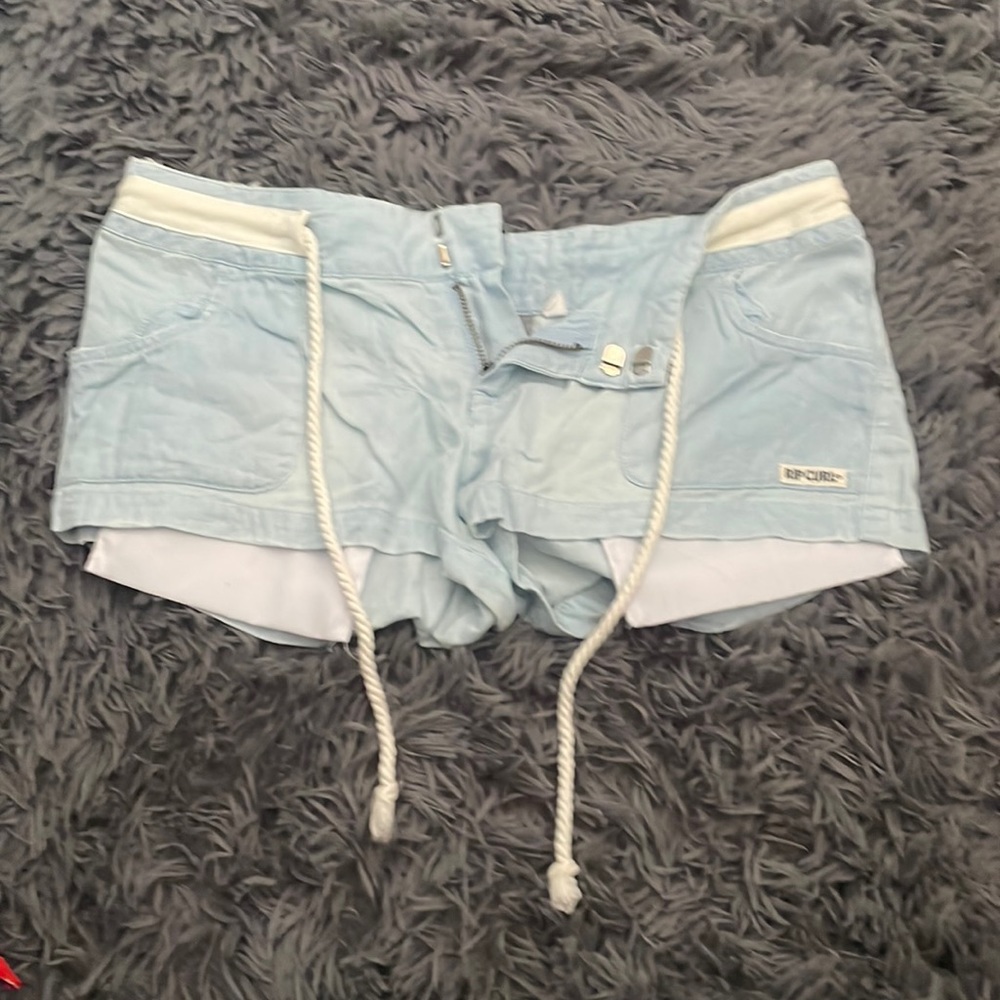 Blue shorts